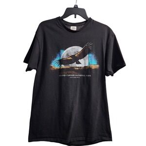 Delta Grand Canyon National Park T-Shirt Eagle Graphic Tee‎ Mens L